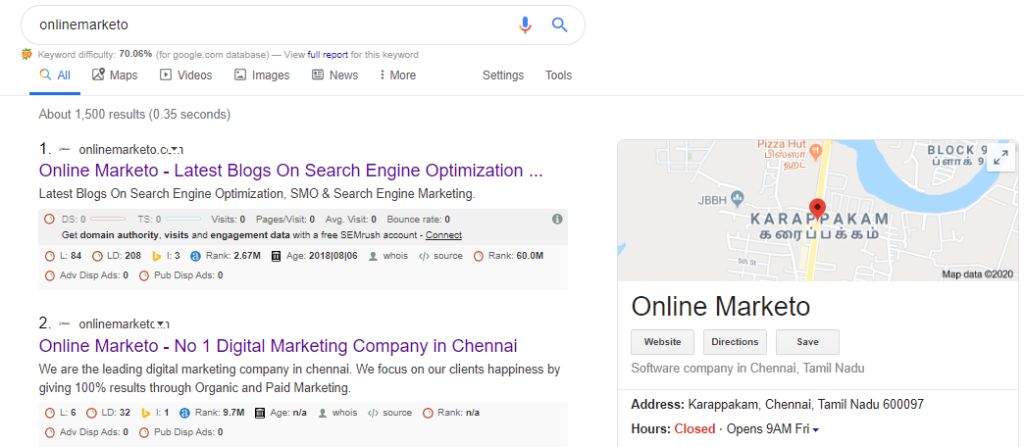 Increase traffic through Google My Business - Online Marketo