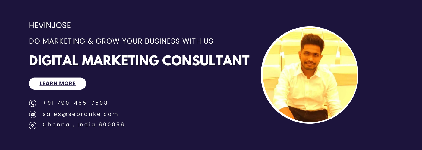 Digital Marketing Consultant - Hevinjose