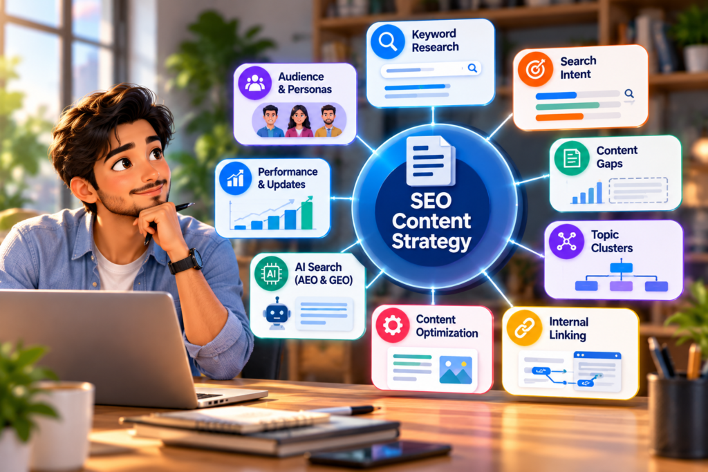 SEO Content Strategy Hub - SEORanke